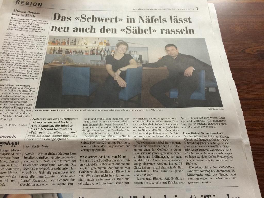 Hotel Schwert Nafels ภายนอก รูปภาพ